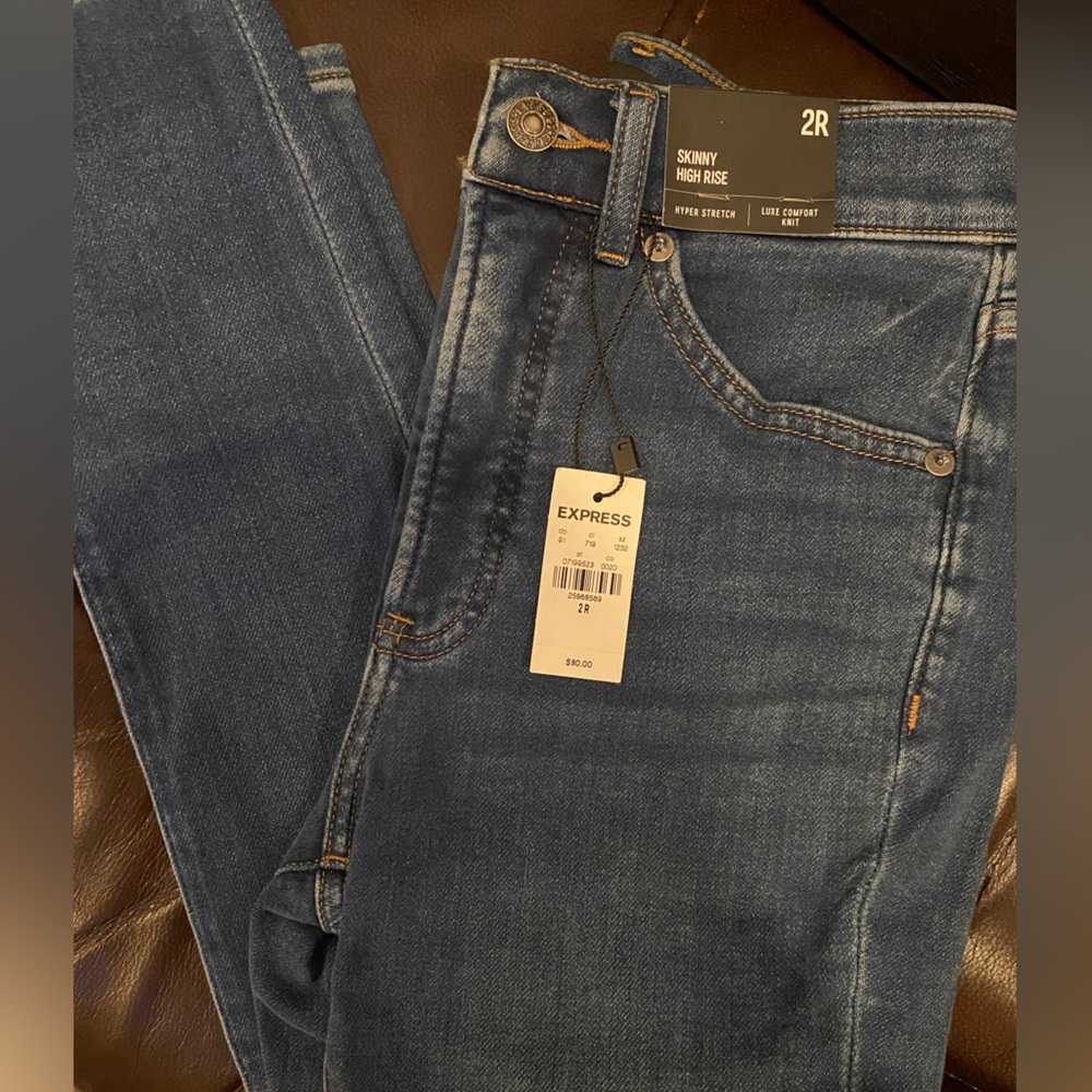 Express Skinny High Waisted Jeans